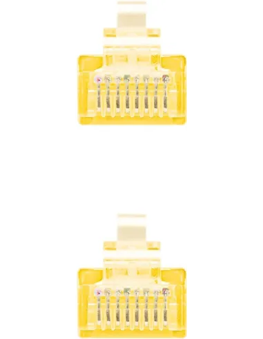 Nanocable 10.20.0400-Y Cable de Red RJ-45 UTP AWG24 Cat.6 50cm Amarillo