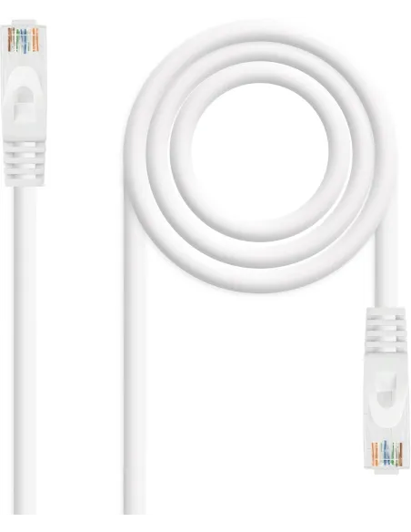 Nanocable 10.20.1803-W Cable de Red RJ45 Cat. 6A LSZH/UTP 3 M Blanco