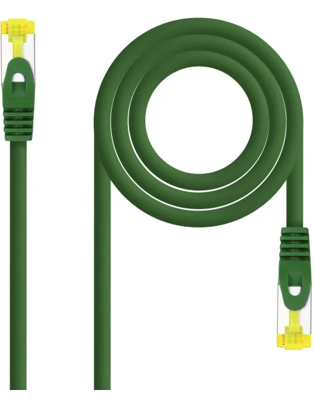 Nanocable 10.20.1901-GR Cable de Red RJ45 Cat.6A SFTP LSZH 1M Verde