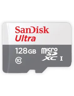 Sandisk Ultra MicroSDXC 128GB Clase 10 UHS-I + Adaptador-MTMSDM0191
