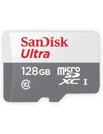 Sandisk Ultra MicroSDXC 128GB Clase 10 UHS-I + Adaptador