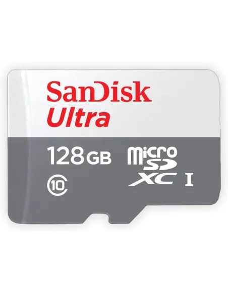 Sandisk Ultra MicroSDXC 128GB Clase 10 UHS-I + Adaptador