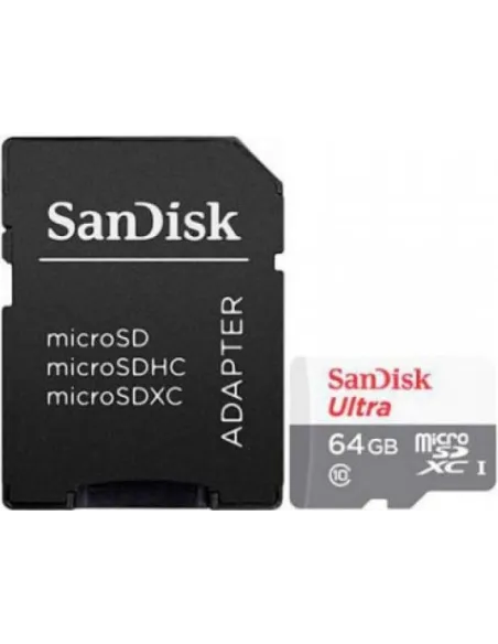 Sandisk Ultra MicroSDXC 64GB UHS-1 + Adaptador