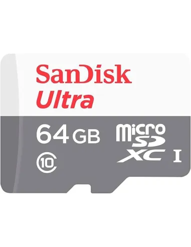 Sandisk Ultra MicroSDXC 64GB UHS-1 + Adaptador