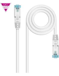Nanocable 10.20.1701-W Cable de Red RJ45 Cat.7 SFTP LSZH 1M Blanco-ANEAHE0813