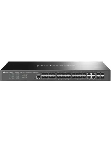 TP-Link SG3428XF Switch de Sobremesa 20 Puertos SFP + 4 Puertos SFP+ 10GbE