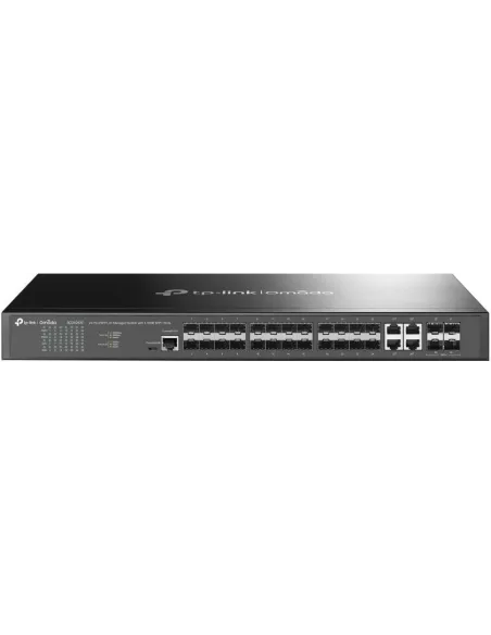 TP-Link SG3428XF Switch de Sobremesa 20 Puertos SFP + 4 Puertos SFP+ 10GbE