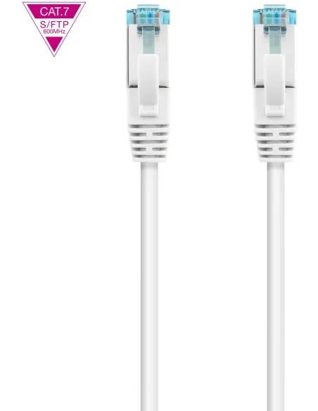 Nanocable 10.20.1700-L25-W Cable de Red RJ45 Cat.7 SFTP LSZH 25cm Blanco