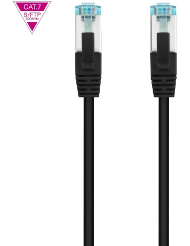 Nanocable 10.20.1700-L30-BK Cable de Red RJ45 Cat.7 SFTP LSZH 30cm Negro