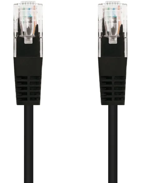 Nanocable 10.20.0103-BK Cable de Red RJ45 UTP AWG24 Cat. 5e 3m Negro