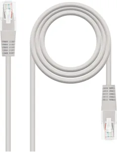Nanocable 10.20.0110 Cable de Red RJ45 UTP Cat. 5e 10m Gris-ANEAHE0075