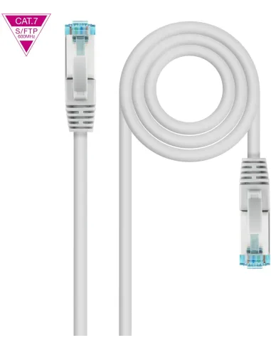 Nanocable 10.20.1703 Cable de Red SFTP RJ45 Cat.7 SFTP LSZH PIMF 3M Gris