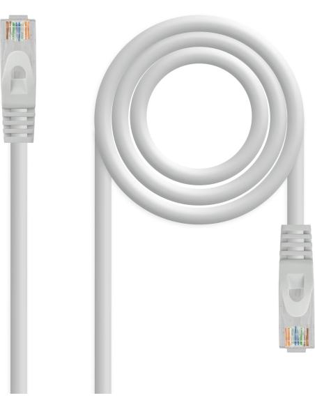 Nanocable 10.20.1801-L150 Cable de Red RJ45 Cat.6A UTP LSZH 1.5M Gris