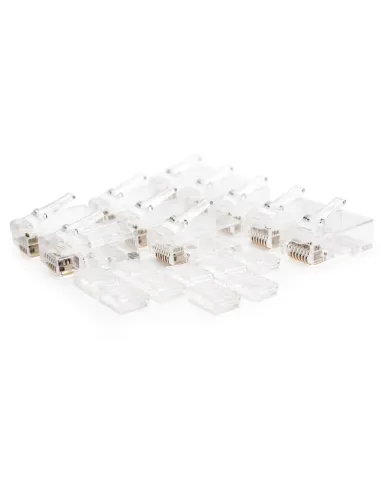 Nanocable 10.21.0201 Conector RJ45 8 Hilos Cat.6 Pack 10 Unidades