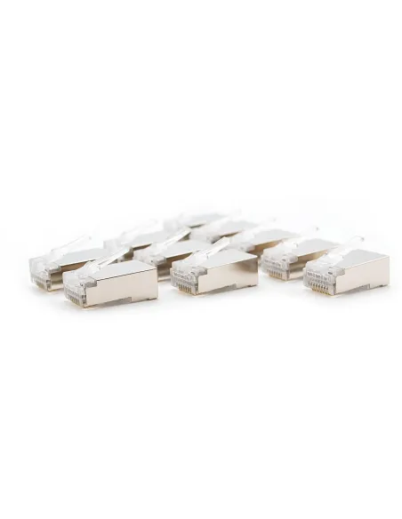Nanocable 10.21.0103 Conector RJ45 8 Hilos FTP Cat.5e Pack 10 Unidades