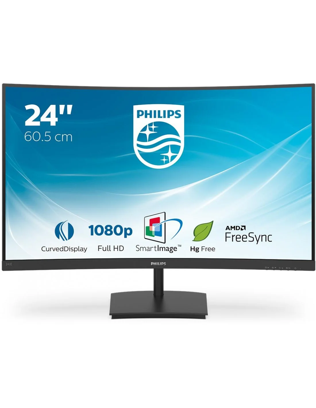 Philips 241E1SC 23.6" LED FullHD 75Hz FreeSync Curva