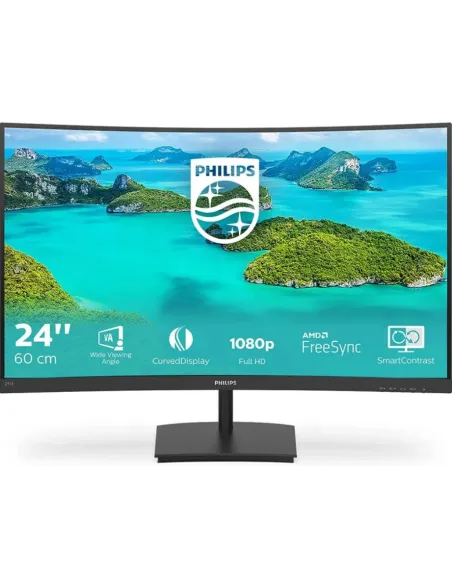 Philips 241E1SC 23.6" LED FullHD 75Hz FreeSync Curva