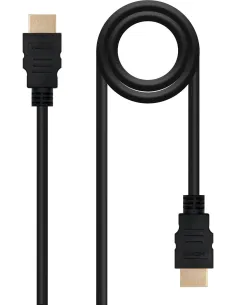 Nanocable 10.15.1700 Cable HDMI Alta Velocidad con Ethernet V1.4 Macho/Macho 1M Negro-AISCCI0588