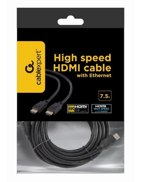 Gembird CC-HDMI4-7.5M Cable HDMI 1.4 Macho/Macho 7.5m Negro