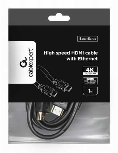 Gembird CC-HDMI4L-1M Cable HDMI Alta Velocidad M/M 1 M Negro