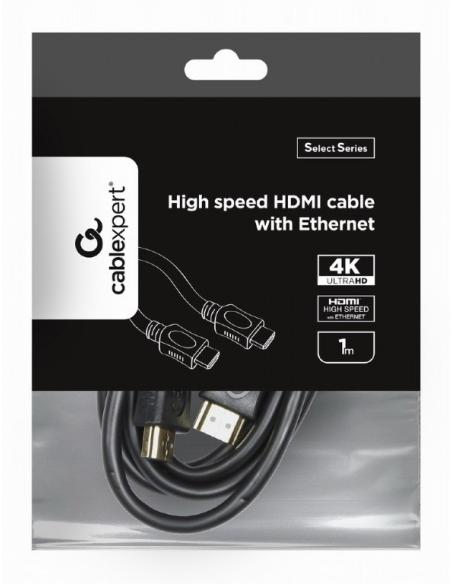 Gembird CC-HDMI4L-1M Cable HDMI Alta Velocidad M/M 1 M Negro