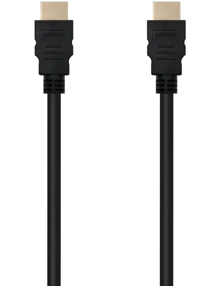 Nanocable 10.15.1701 Cable HDMI Alta Velocidad con Ethernet V1.4 Macho/Macho 1.5M Negro