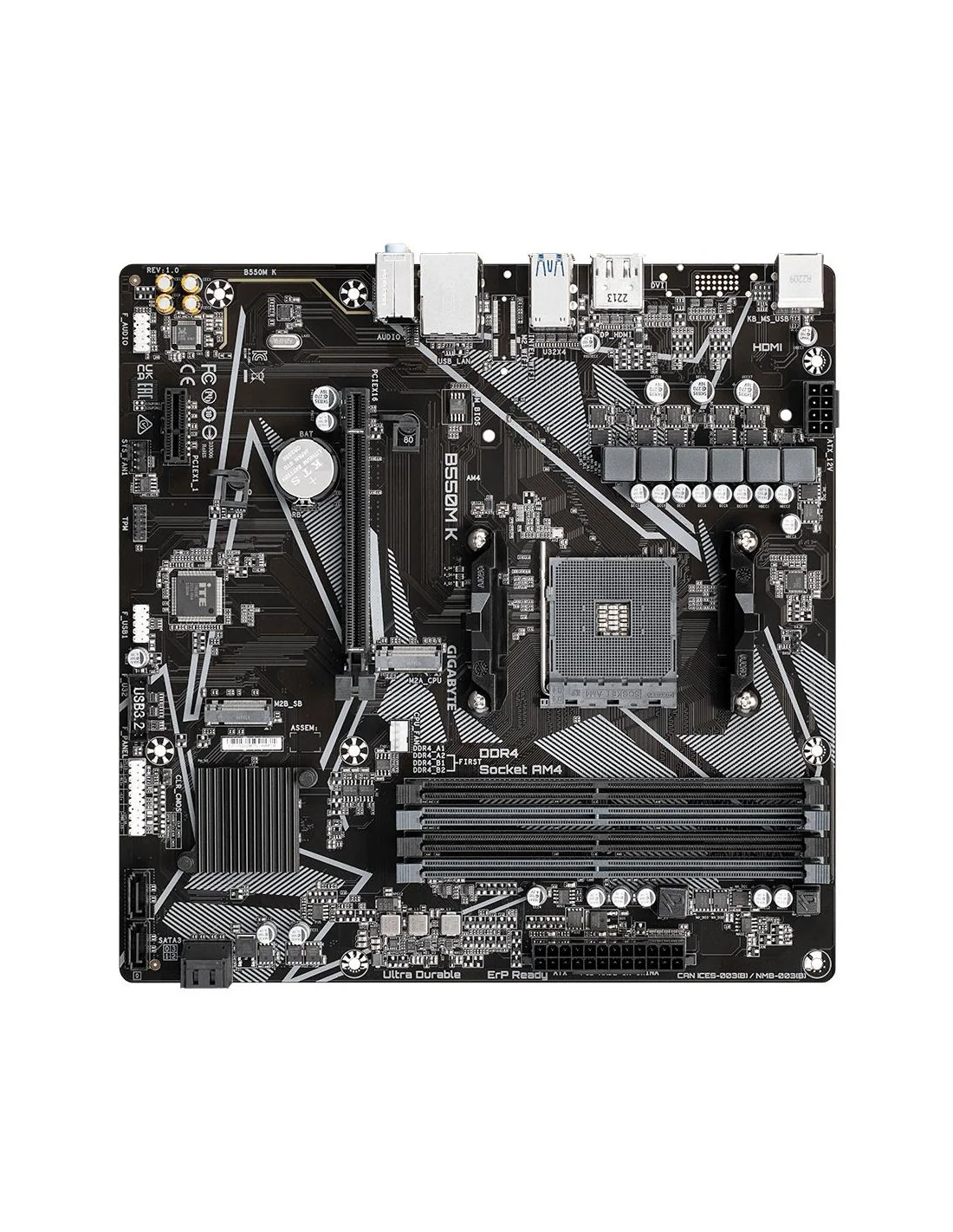 Gigabyte B550M K