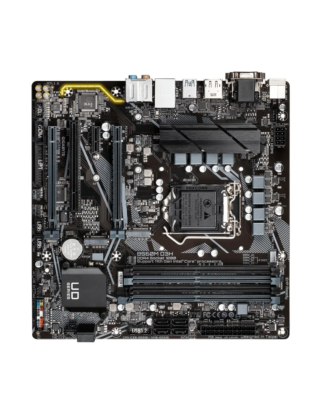 Gigabyte B560M D3H