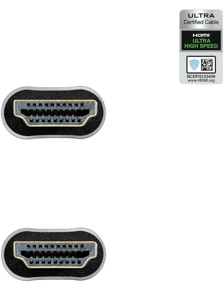 Nanocable 10.15.8101 Cable HDMI 2.1 Macho/Macho 1m Negro