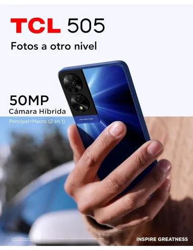 TCL 505 4/128GB Gris