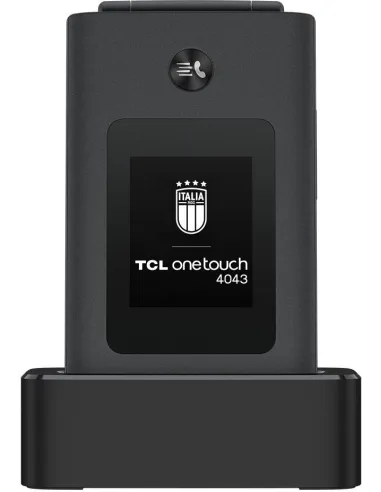 TCL OneTouch 4043 Teléfono para Personas Mayores Negro