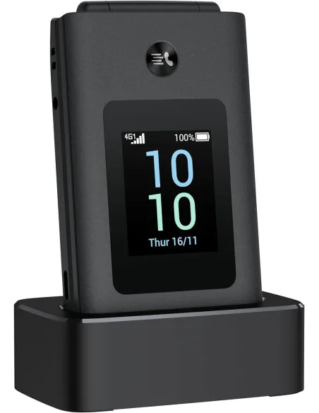 TCL OneTouch 4043 Teléfono para Personas Mayores Negro