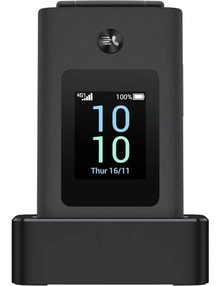 TCL OneTouch 4043 Teléfono para Personas Mayores Negro