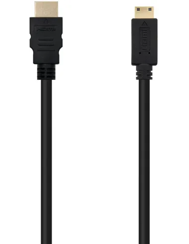 Nanocable 10.15.0902 Cable HDMI a Mini HDMI A-M/C-M 1.8m Negro