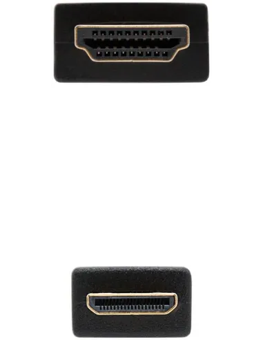 Nanocable 10.15.0902 Cable HDMI a Mini HDMI A-M/C-M 1.8m Negro