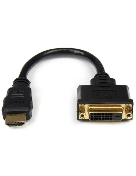 Startech Adaptador DisplayPort a HDMI/DVI Macho/Hembra  Negro