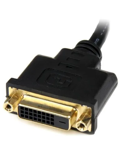 Startech Adaptador DisplayPort a HDMI/DVI Macho/Hembra  Negro