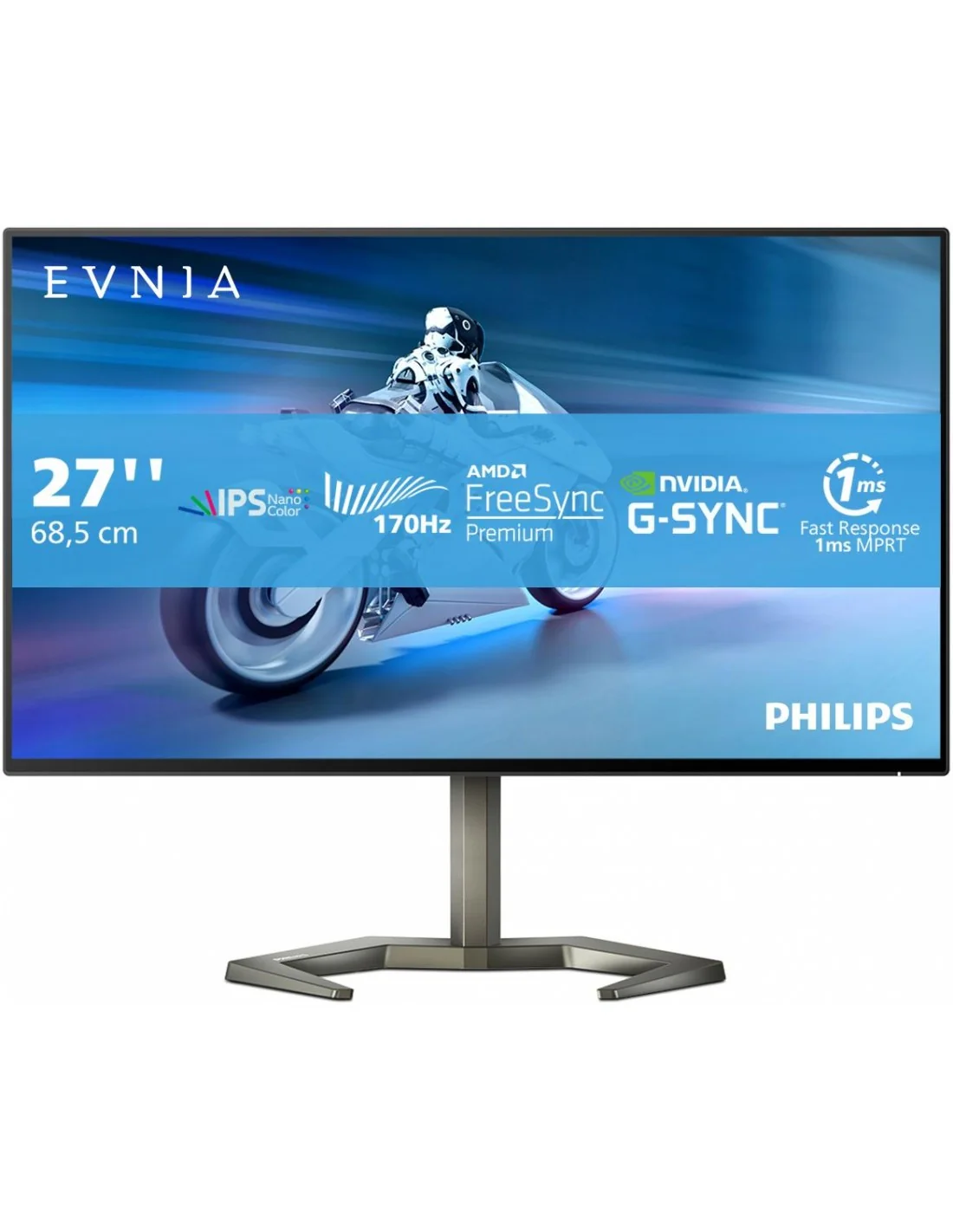 Philips 27M1N5500ZA/00 27" LED NanoIPS QHD 170Hz G-Sync Compatible