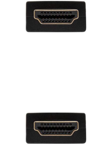 Nanocable 10.15.3803 HDMI V2.0 4K@60Hz Macho a Macho 3M Negro