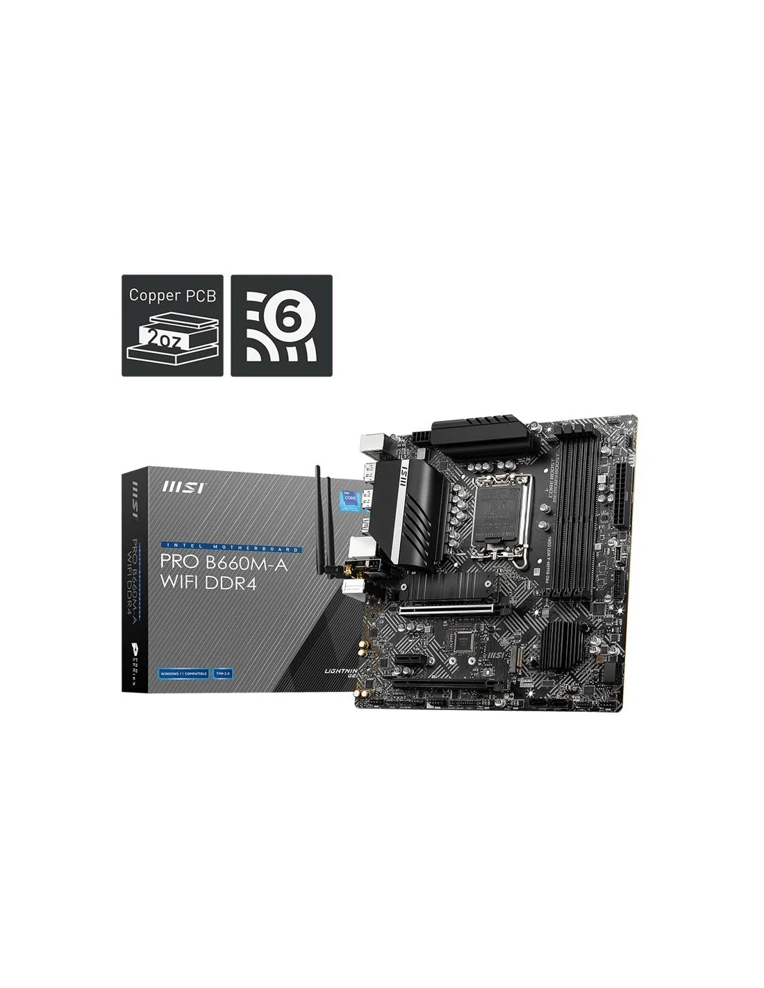 MSI PRO B660M-A WiFi DDR4