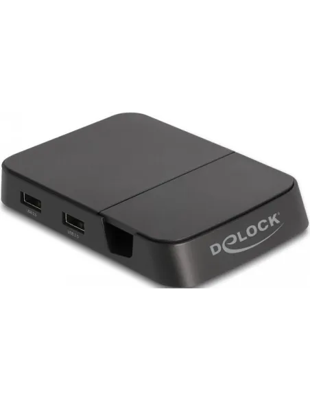 Delock 88018 Docking Station 6 puertos USB-C/USB-A/HDMI/microSD/SD Negro