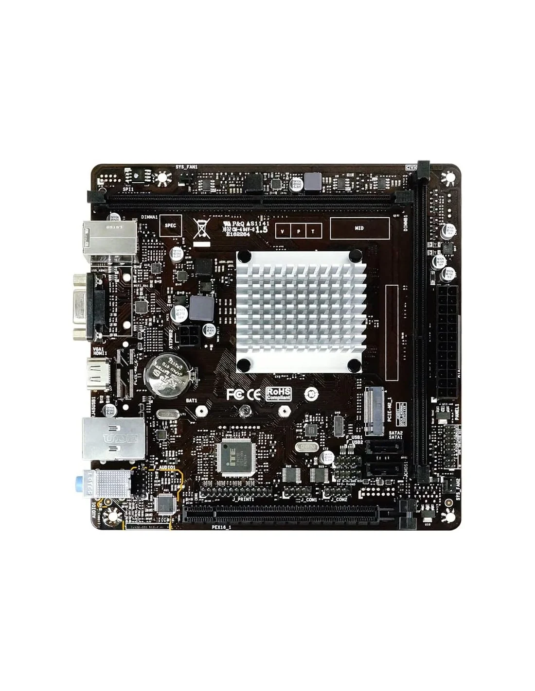 Biostar J4125NHU Intel Celeron J4125