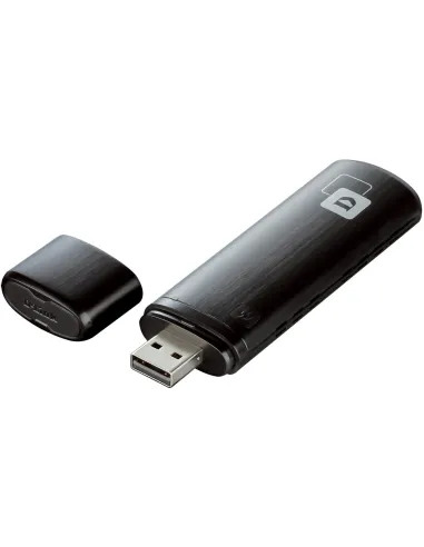 D-Link DWA-182 Adaptador Inalámbrico USB Wifi 5 Doble Banda Negro