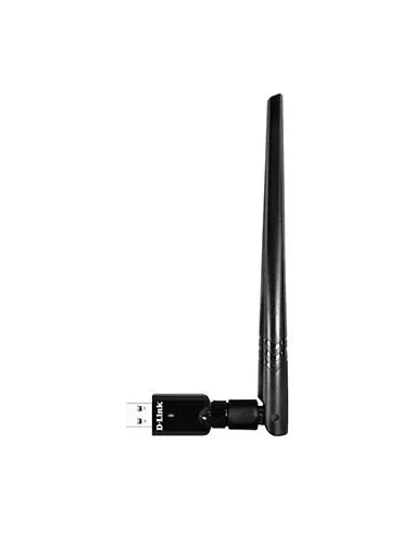 D-Link DWA-185 Adaptador Inalámbrico USB AC1200 MU-MIMO Wifi 5 Doble Banda Negro