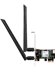 D-Link DWA-X582 AX3000 Adaptador PCIe Wifi 6 Bluetooth 5.0  Banda Única Negro-NADAIN0288