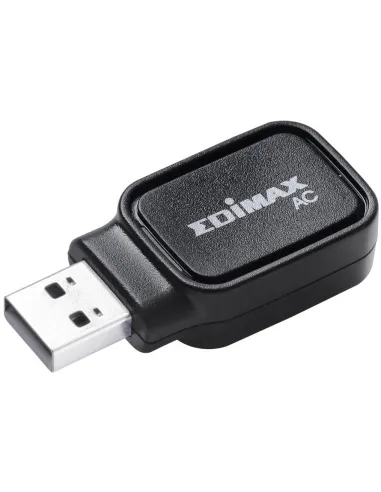 Edimax EW-7611UCB Adaptador Inalámbrico USB AC600 WiFi 5 Bluetooth 4.0 Doble Banda Negro