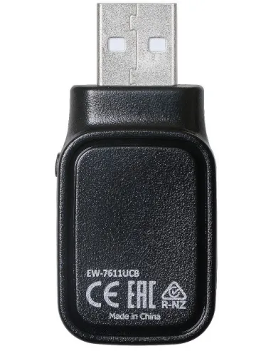 Edimax EW-7611UCB Adaptador Inalámbrico USB AC600 WiFi 5 Bluetooth 4.0 Doble Banda Negro