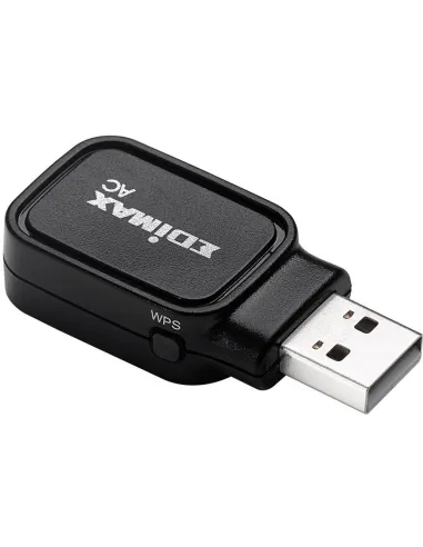 Edimax EW-7611UCB Adaptador Inalámbrico USB AC600 WiFi 5 Bluetooth 4.0 Doble Banda Negro