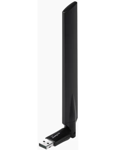 Edimax EW-7811UAC Adaptador Inalámbrico USB AC600 WiFi 5 Doble Banda Negro