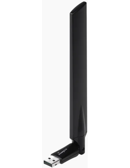 Edimax EW-7811UAC Adaptador Inalámbrico USB AC600 WiFi 5 Doble Banda Negro